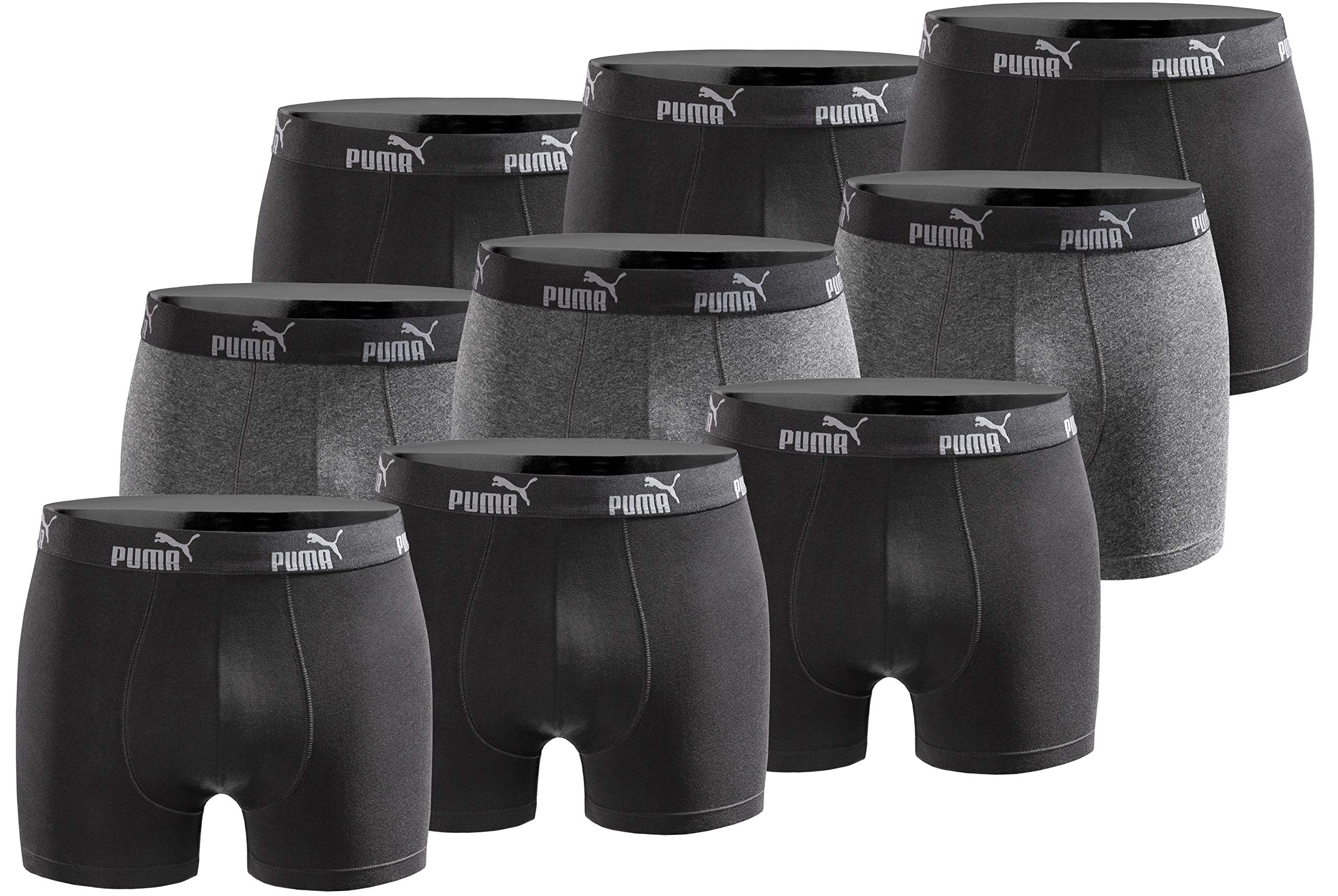 PUMA Calzoncillos tipo bóxer para hombre, edición limitada, 9 unidades