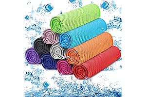 Cooling Rags for Neck - MENOLY 10 Pack