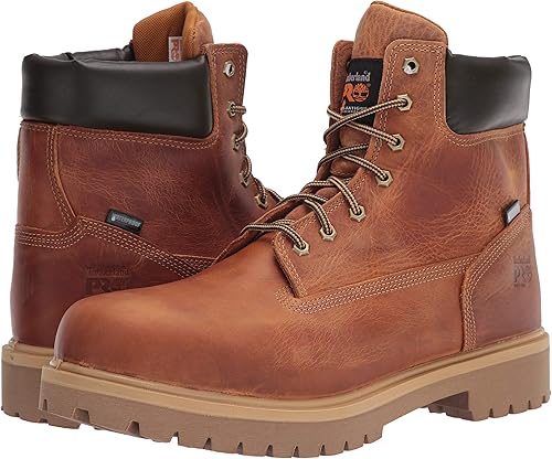 Miniatura 7 de Timberland PRO Botas de trabajo industriales impermeables con aislamiento de punta suave de 6 pulgadas para hombre