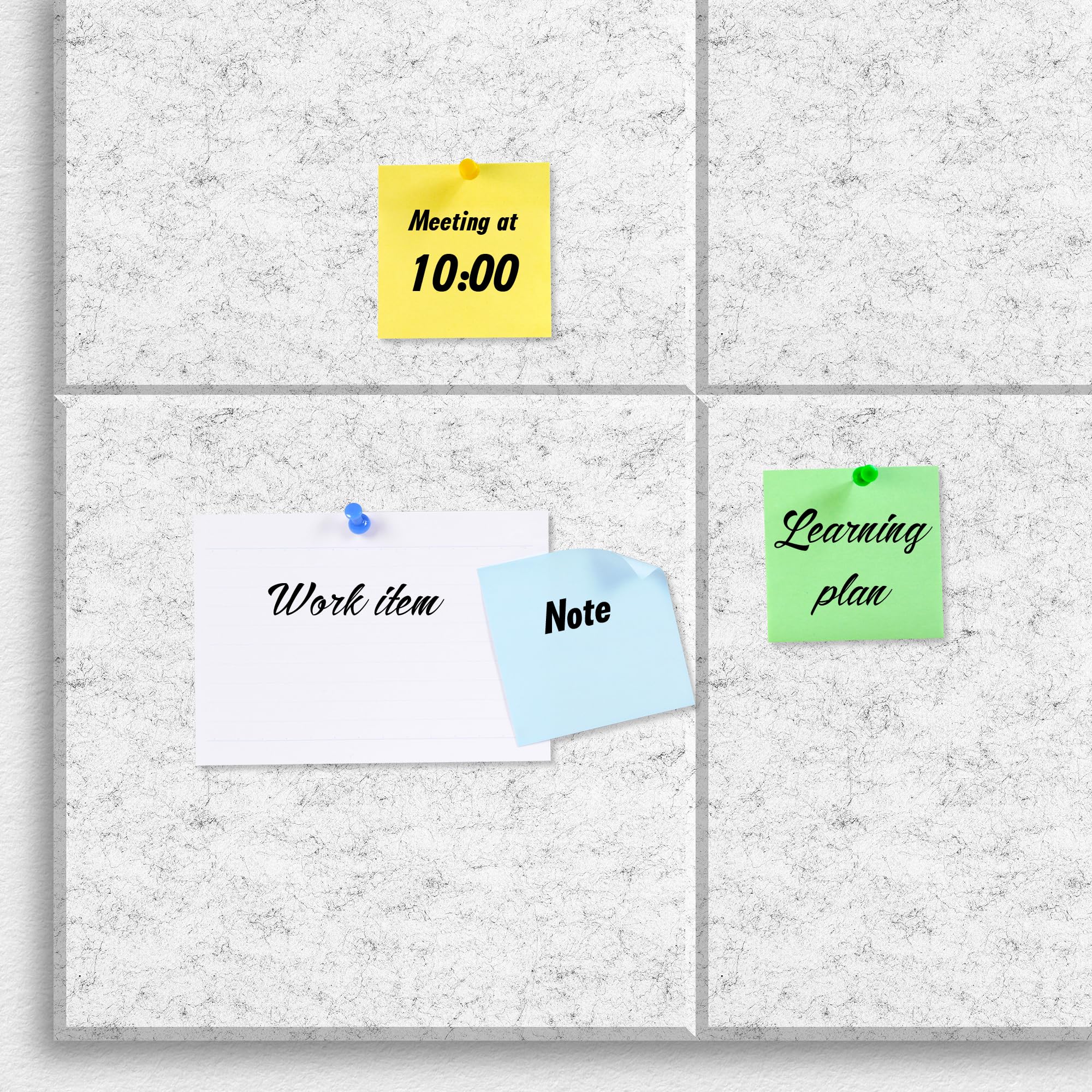 G Gamit Lot De 12 Grands Tableaux D'affichage Muraux En Feutre Avec