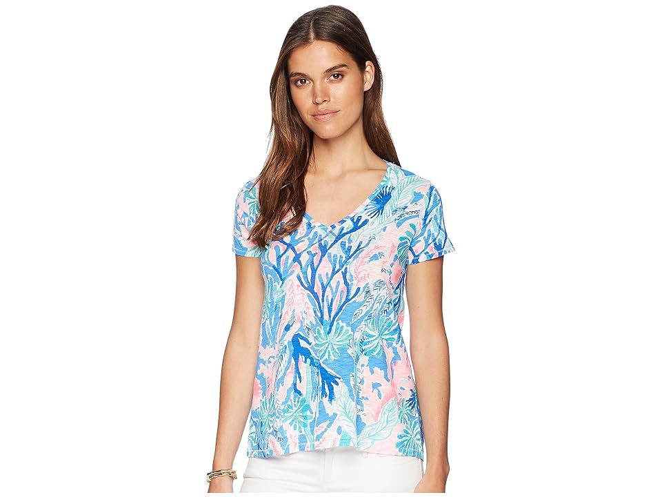 

Lilly Pulitzer Etta Top (Multi Jet Stream) Women's T Shirt