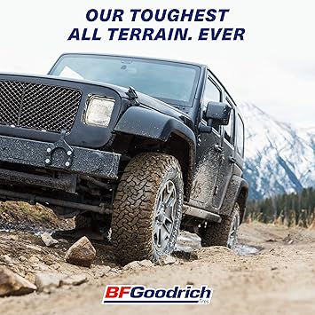 إطار سيارة شعاعي BFGoodrich All Terrain T/A KO2 للشاحنات الخفيفة وسيارات الدفع الرباعي والكروس أوفر،34x12.50R18/E 121R