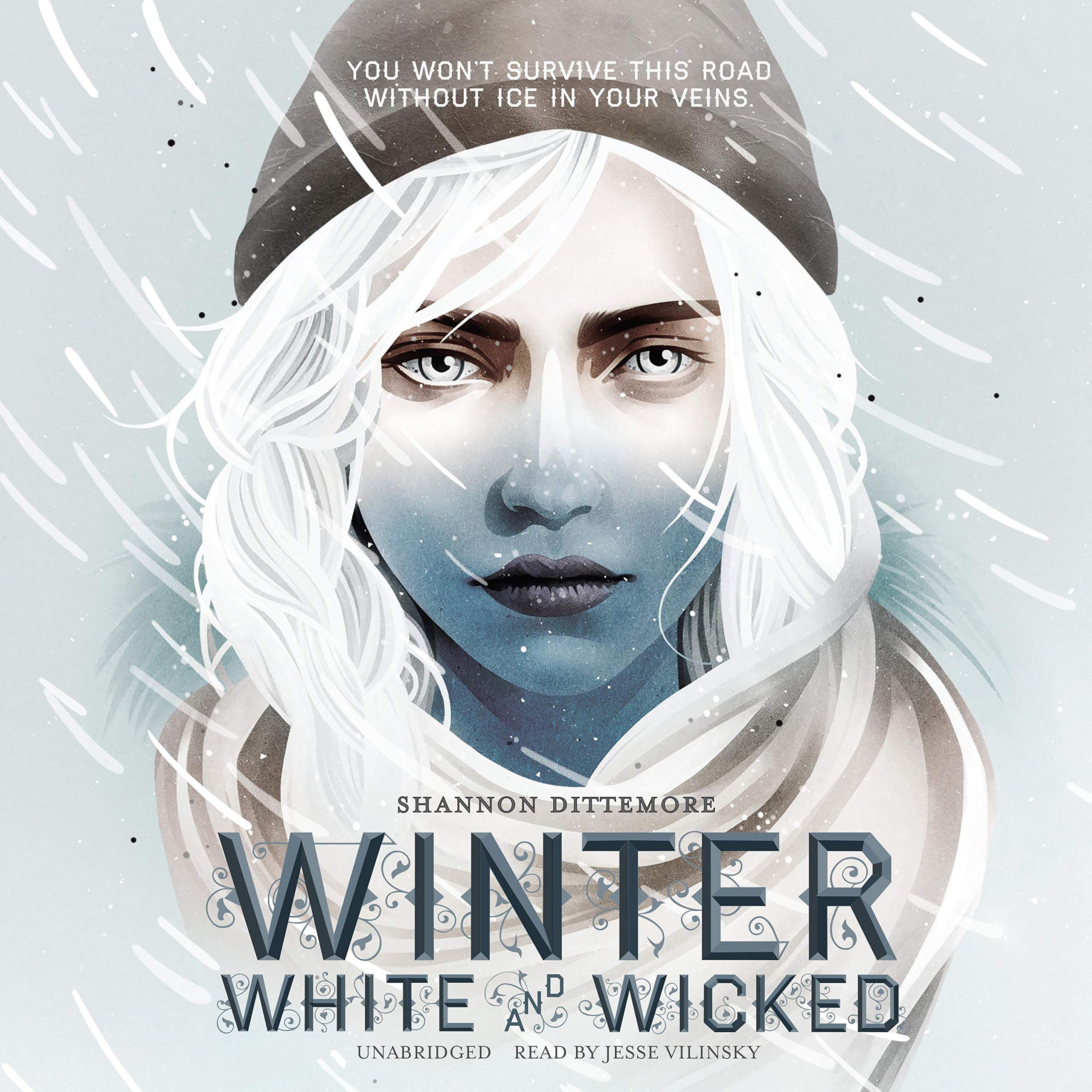 Cover art for Winter, White and Wicked