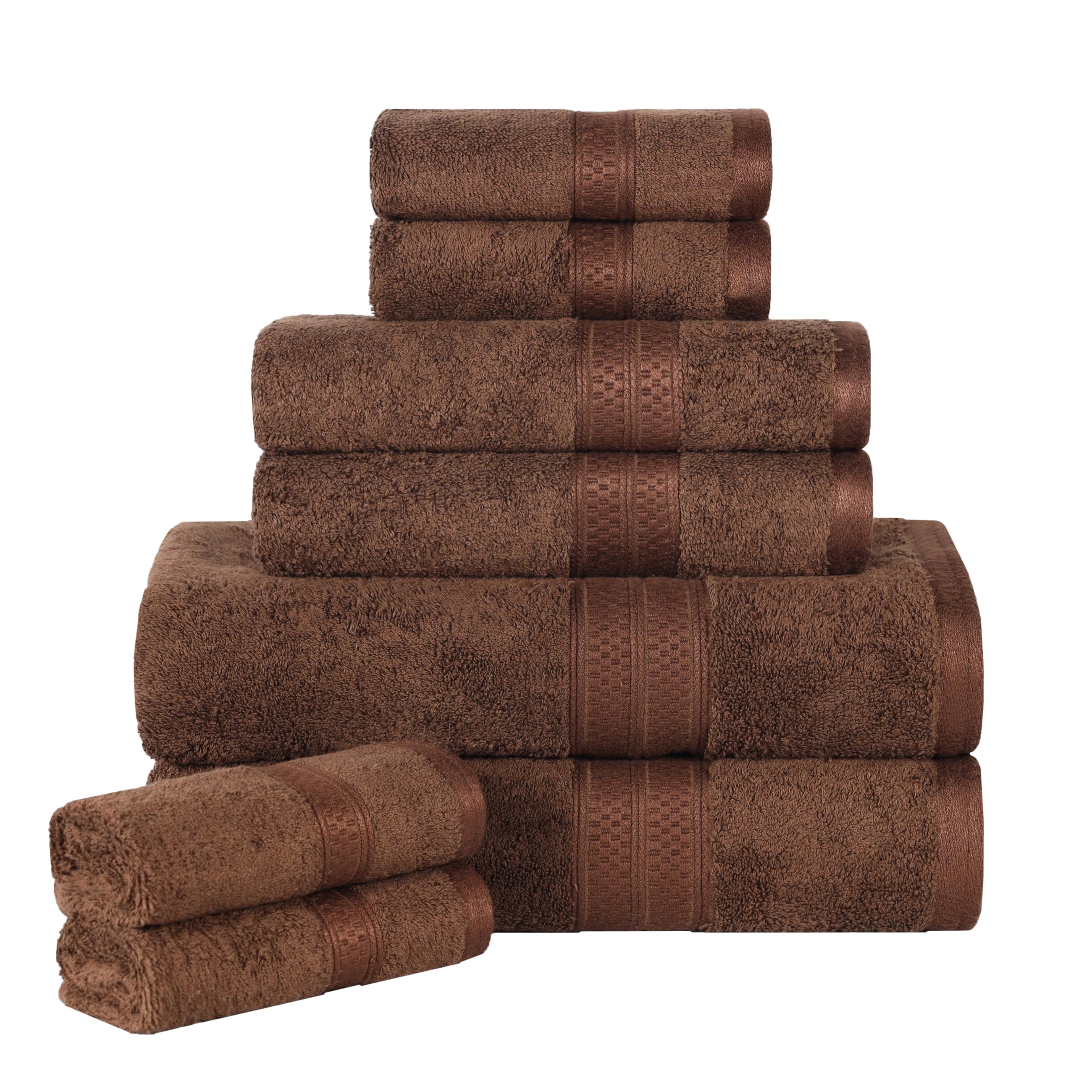 Serviettes en rayonne de bambou ultra absorbantes et douces pour le sport et le spa