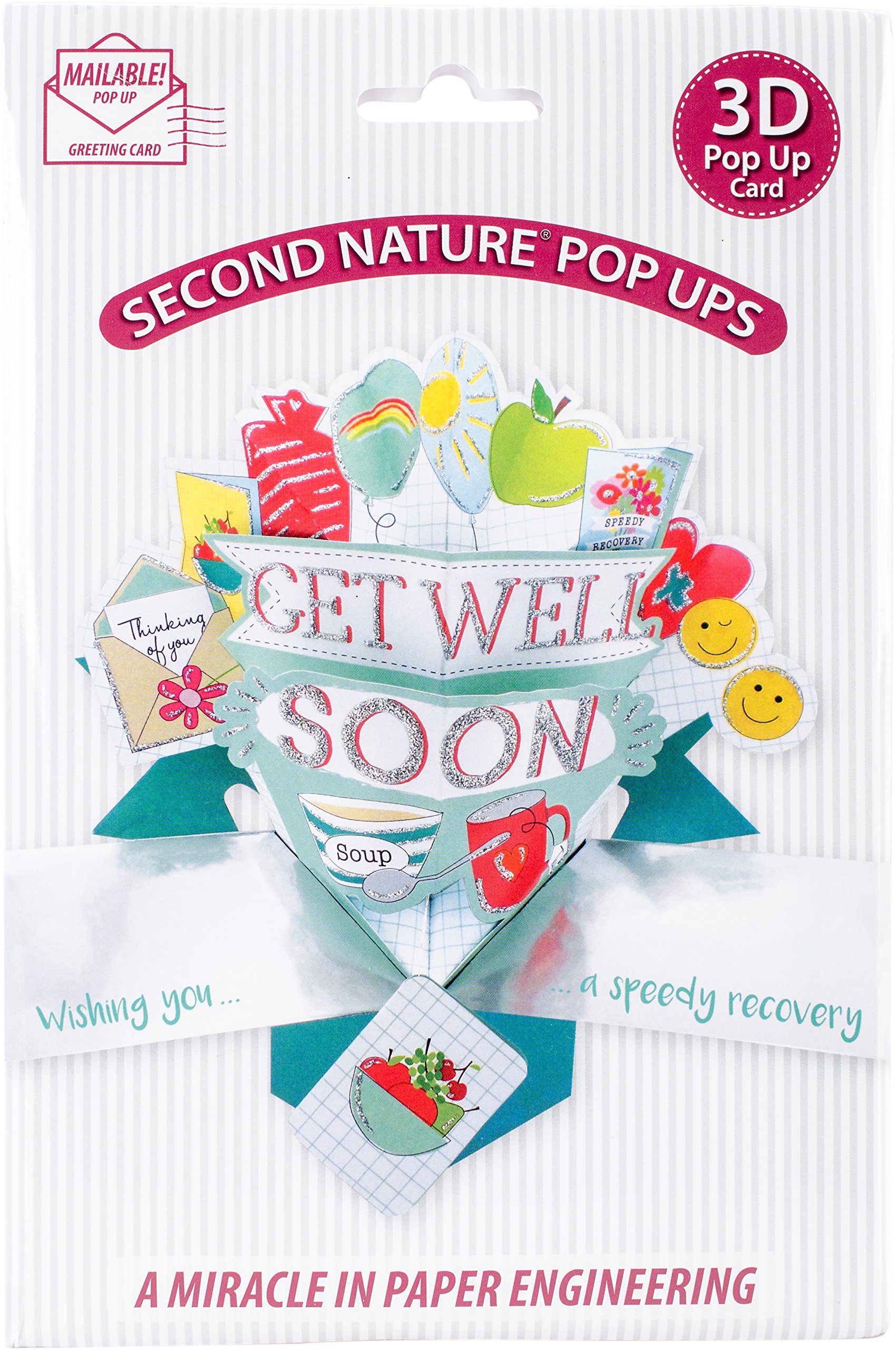 Express Yourself MIP POP156 Pop-Up 3D Greeting Card, Multi-Colour