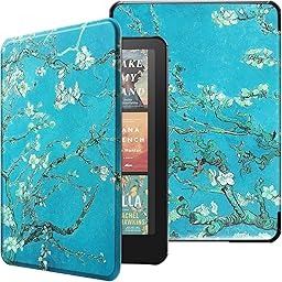HGWALP Case for 7 inch Kindle Paperwhite(12th Generation, 2024)&Kindle Colorsoft Signature Edition (1st Gen,2024),Slim Lightweight Shell Protective Cover with Auto Sleep/Wake for Kindle Paperwhite-AF