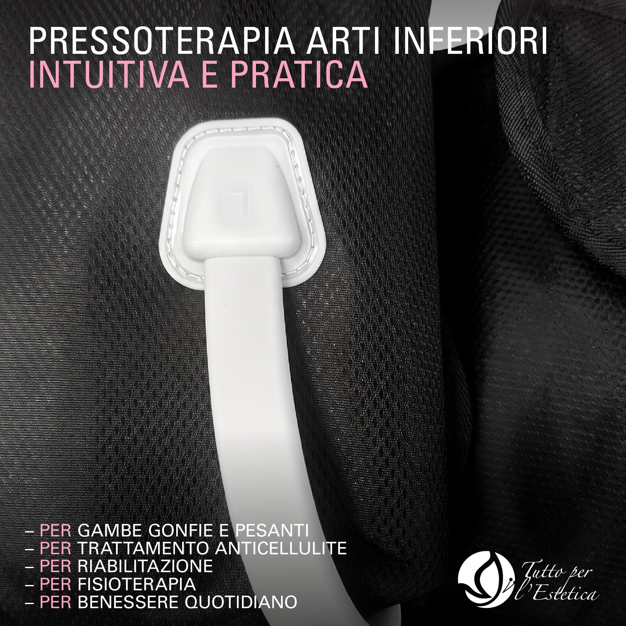 Gambali Pressoterapia Linfodrenaggio Gambe e Piedi, per Studio e Casa | Massaggiatore Gambe Gonfie e Piedi con Funzione Riscaldamento, per Estetica, Benessere Fisioterapia e Relax Quotidiano