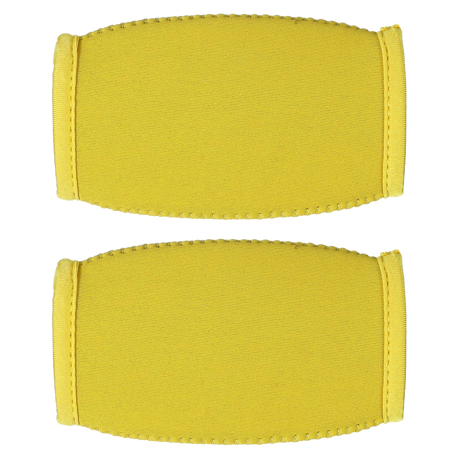 YELARXI Football Chin Pad, Football Chin Cover Helmet Pad 2 Pack & Polyester & Yellow Sport Accessories One Size Fits All - Fitting for (Rugby/Lacrosse/Biking)