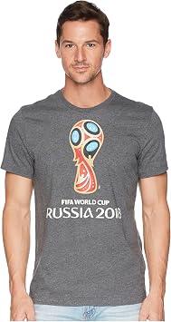 adidas Men's World Cup Emblem Tee Men's Soccer World Cup Emblem Tee pack of 1