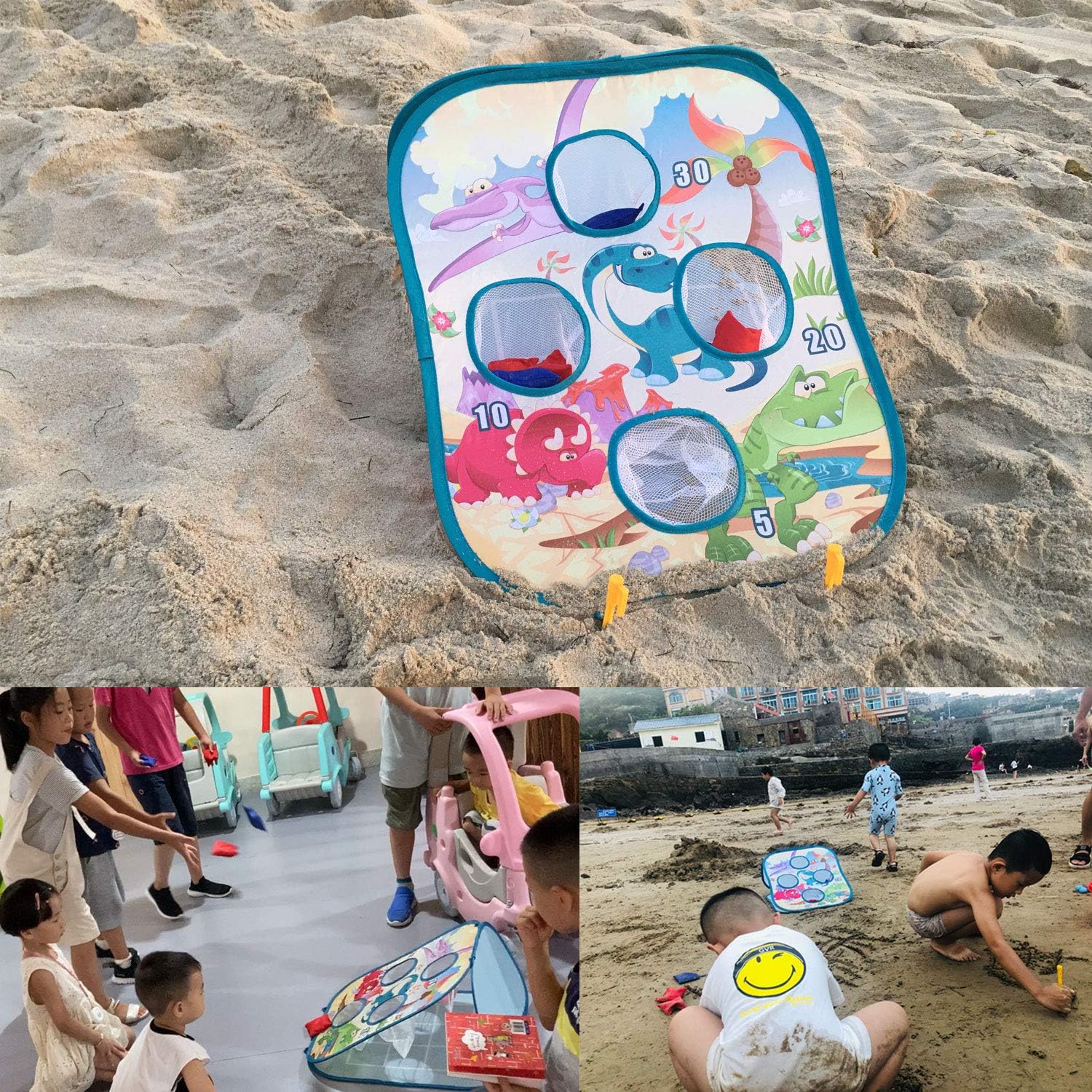 Yuham Gifts for 3 4 5 6 7 8 Year Old Boys Outdoor Toys for Kids Ages 4-8 Outside Kids Cornhole Game Set Bean Bag Toss Birthday Christmas Games for 2-4 3-5 4-5 4-7 Toddler : Toys & Games