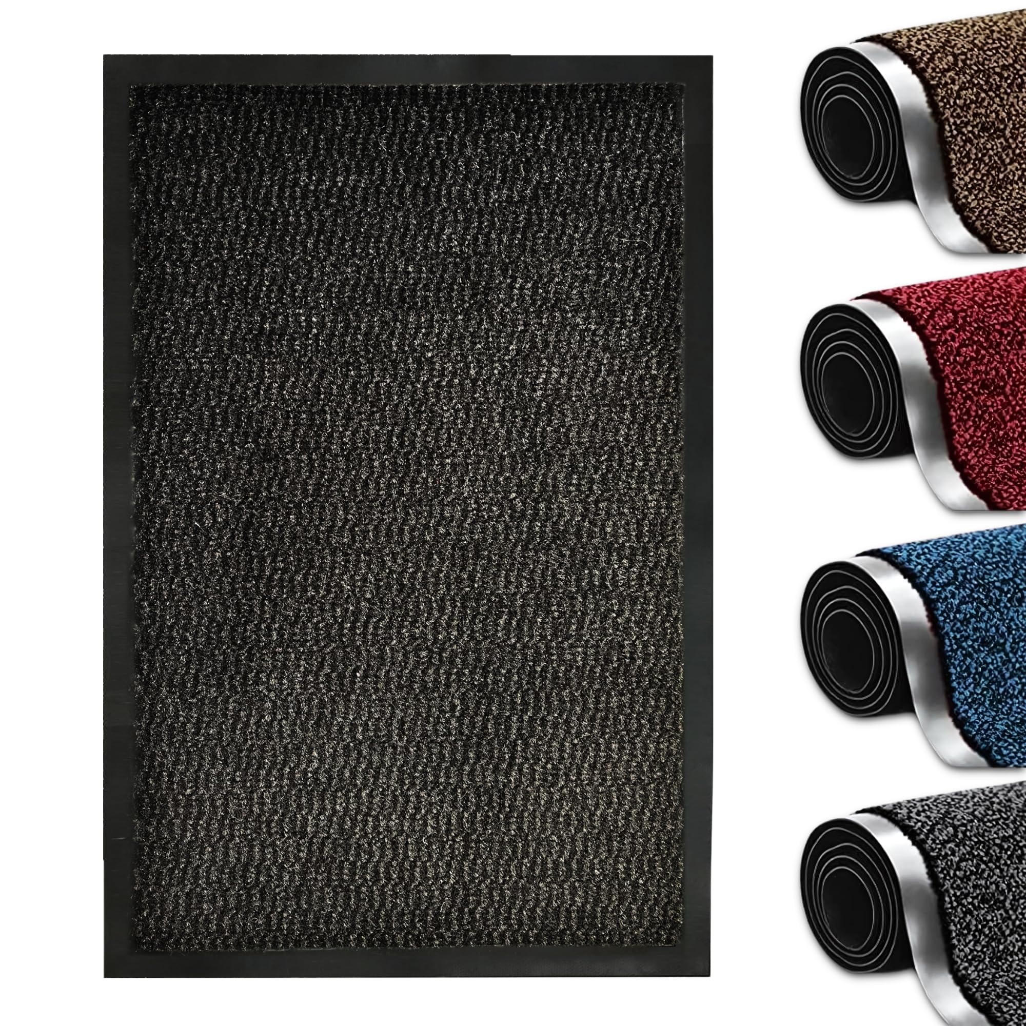 Sponsored Ad – Abaseen Dirt Trapper Door Matts Indoor | Non Slip Rubber Backed Door Mats Outdoor | Heavy Duty Super Absorbent Doormats | Kitchen Mat | Floor Mat | Small, Medium, Large, Extra Large Washable Door Mat