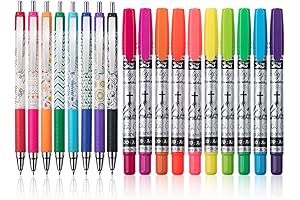 Mr. Pen Bible Journaling Kit: 10 Gel Highlighters, 8 No Bleed Pens...
