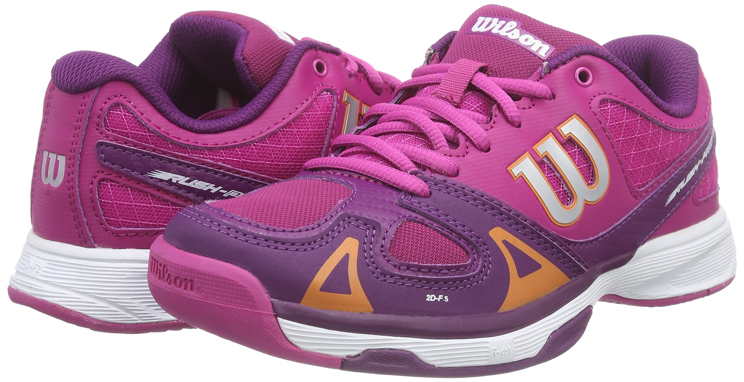 Wilson Rush Pro JR, Chaussures de Tennis Mixte Enfant