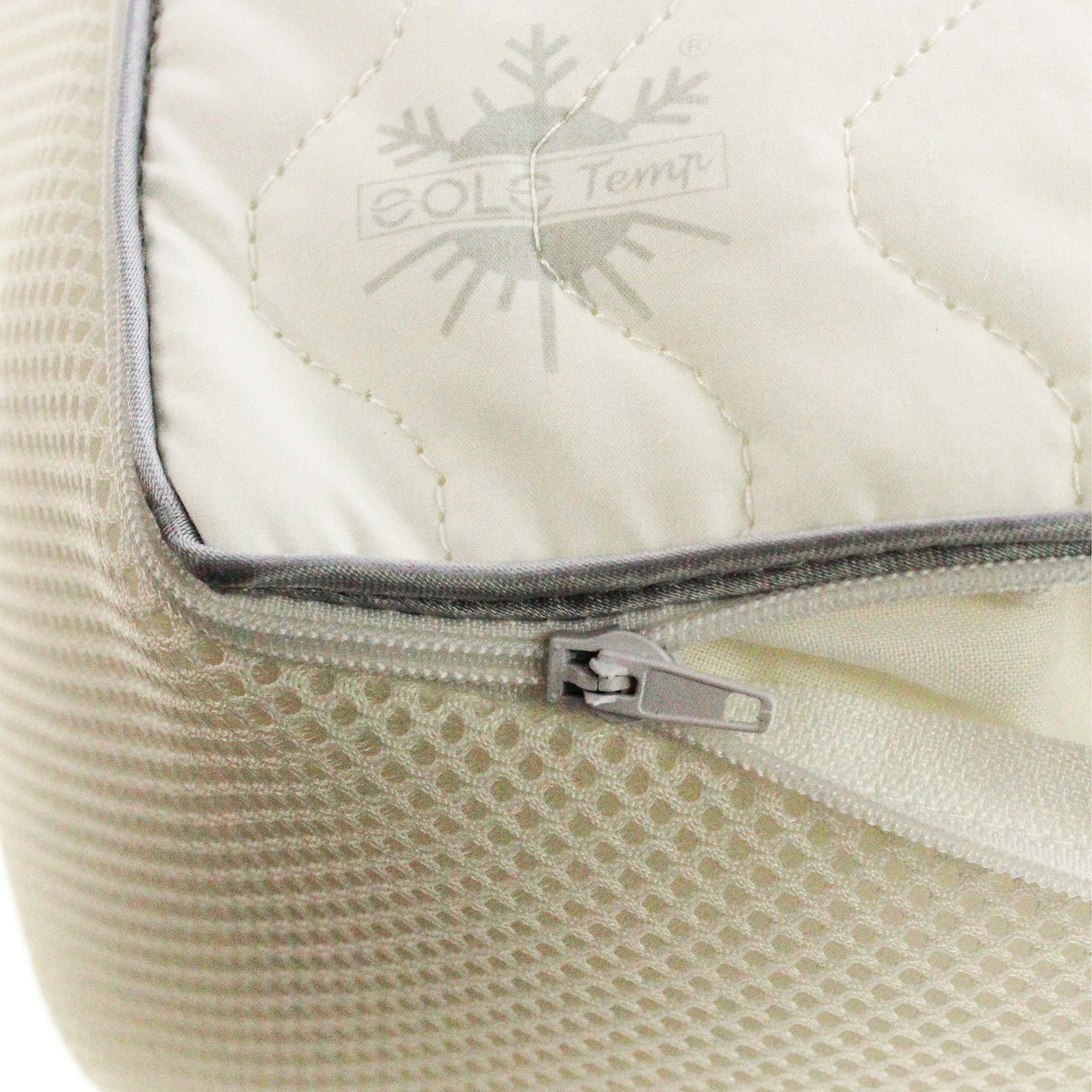 Almohada antireflujo fresca transpirable antisudor cojín cuña de lectura elevador de piernas ergonómico Made in Italy – 65 x 42