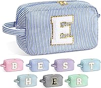 Vista 71 de YOOLIFE Estuche de Maquillaje con Inicial - Regalos de Cumpleaños para Mujeres, Niñas, Mamá, Hija, Amigas, Hermana, Profesora, Regalos de Propuesta