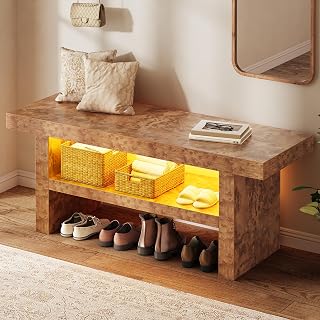 DWVO 39.4" Entryway Bench with 84 20260918wsx84y,