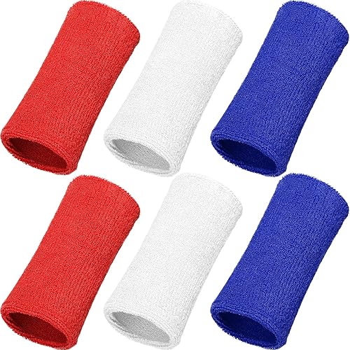 Vista 27 de WILLBOND Pulseras de 6 pulgadas para competiciones deportivas de París, suministros deportivos largos, banda elástica atlética para gimnasio, tenis