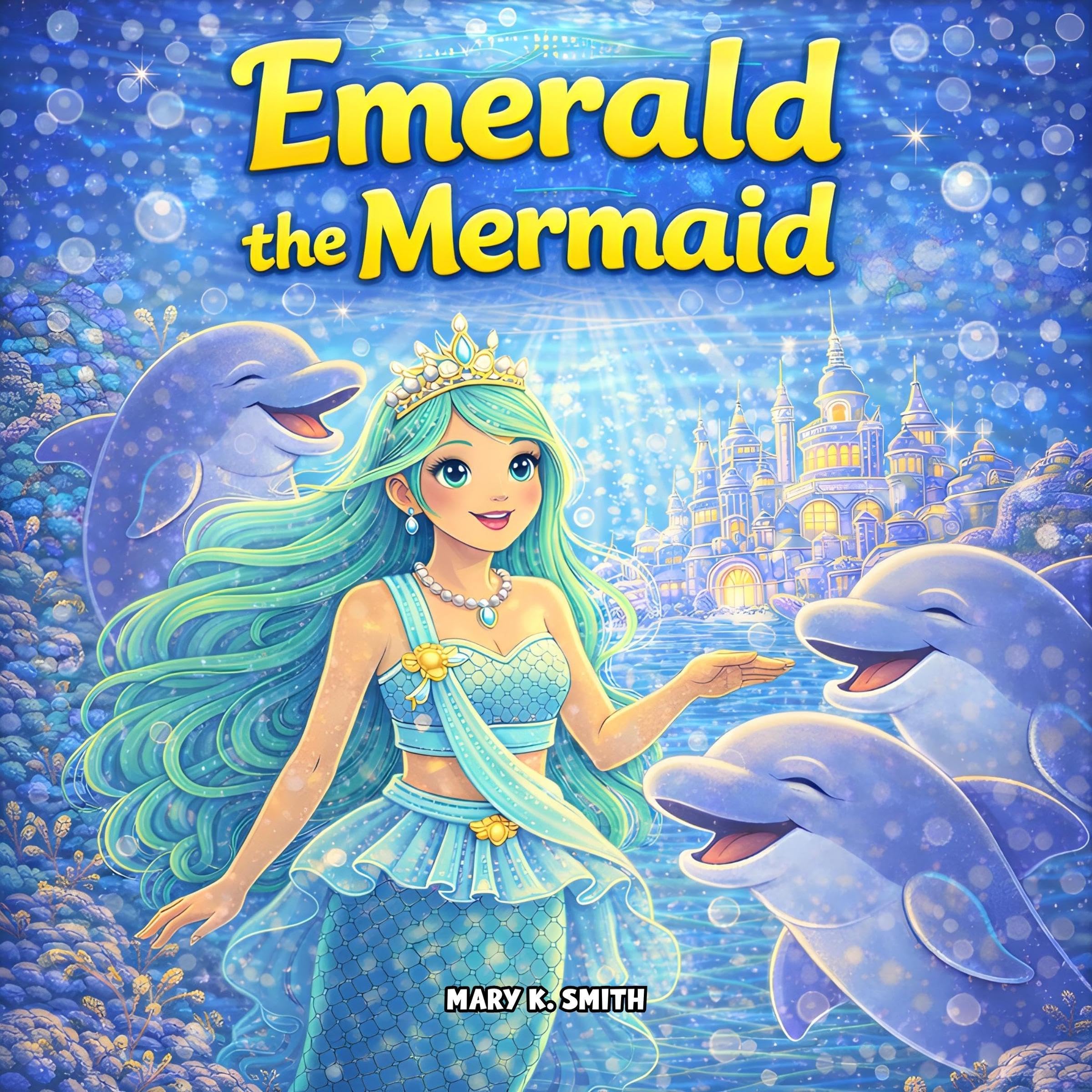 Cover art for Emerald the Mermaid