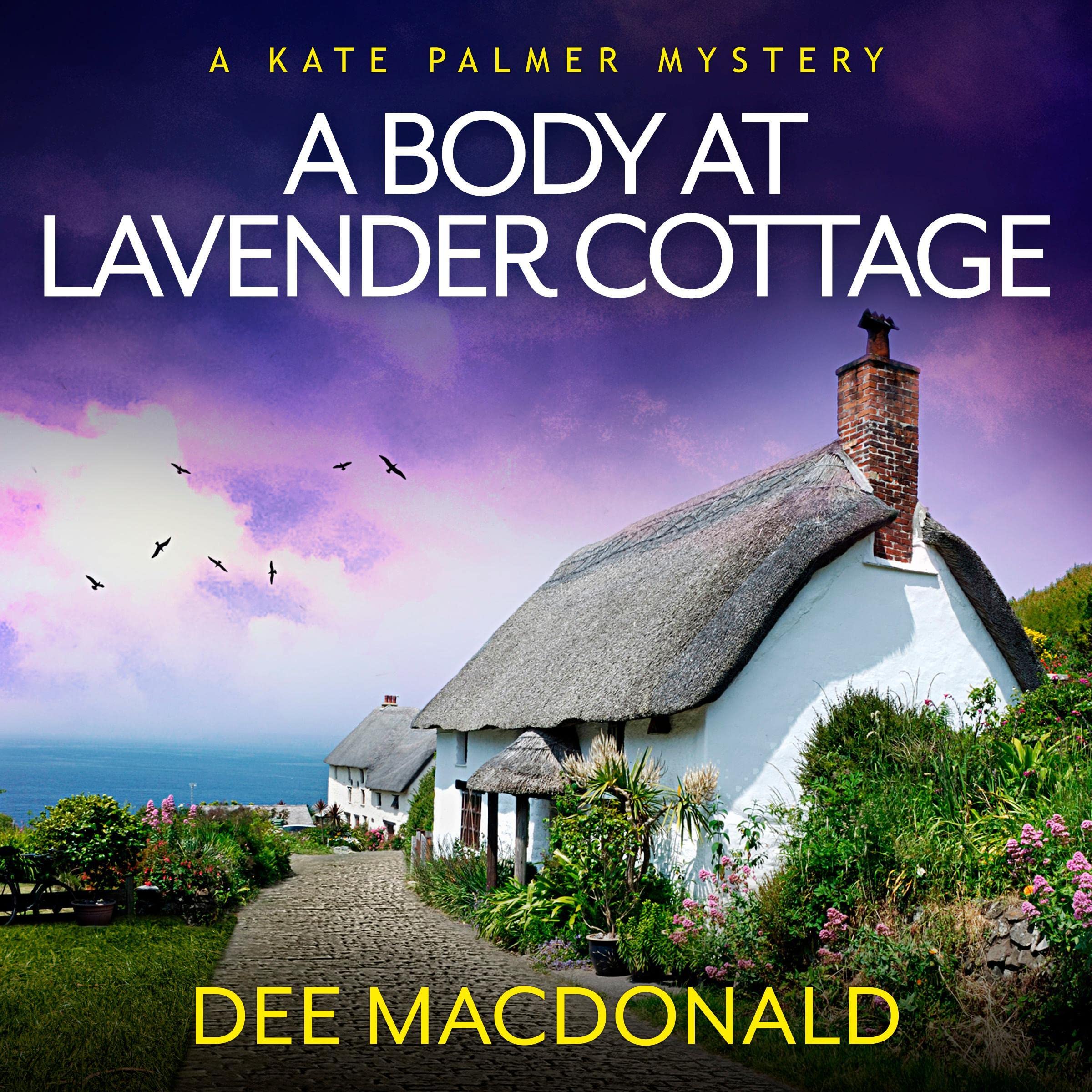 Cover art for A Body at Lavender Cottage