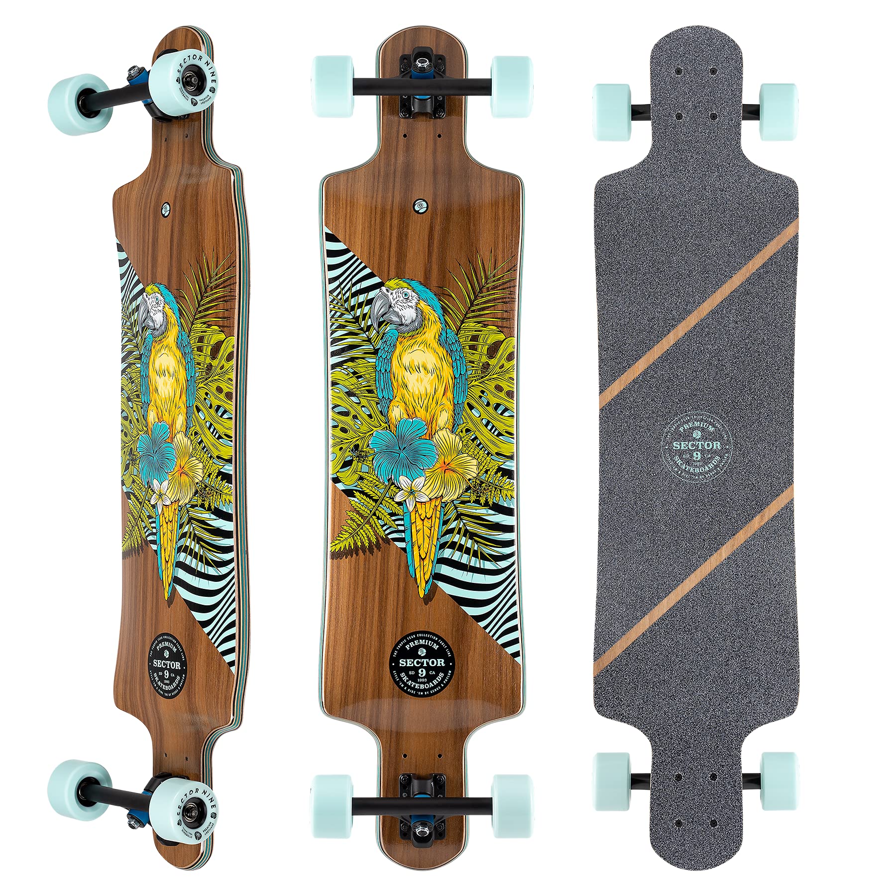 Sector 9Fault Line Perch Longboard Complete