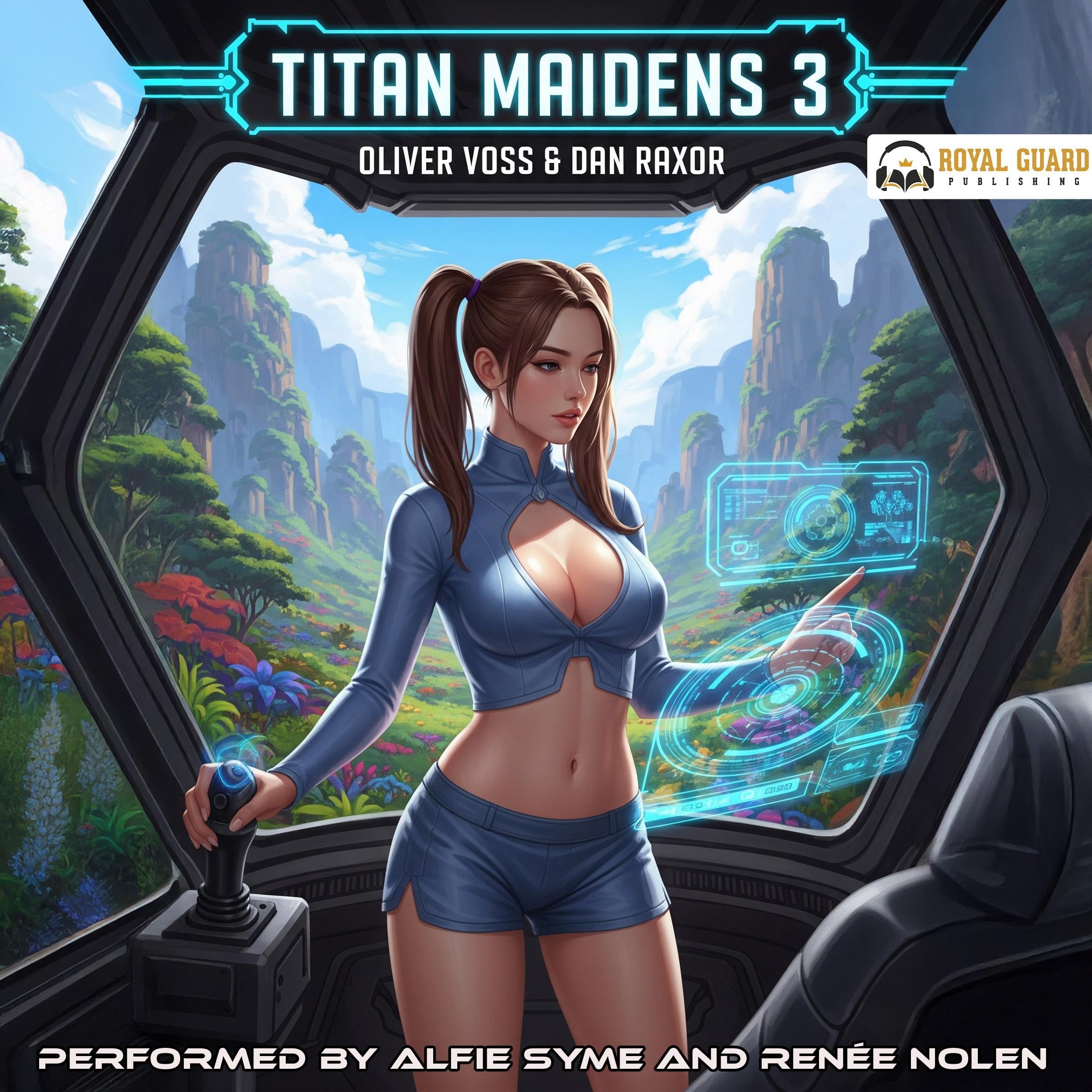 Cover art for Titan Maidens, Book 3
