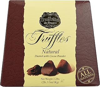 Chocmod Truffettes de France 2.2lbs (1Kg) All Natural Truffles in a Elegant Gift Box