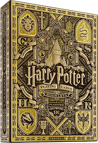 theory11 Harry Potter güverte - sarı (hufflepuff)