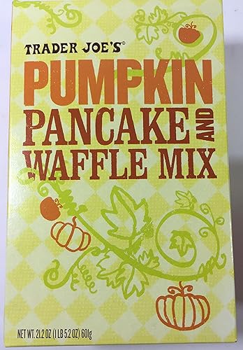 Miniatura 2 de Trader Joes Pumpkin Pancake Waffle Mix 21.2 onzas y mantequilla de calabaza 10 onzas
