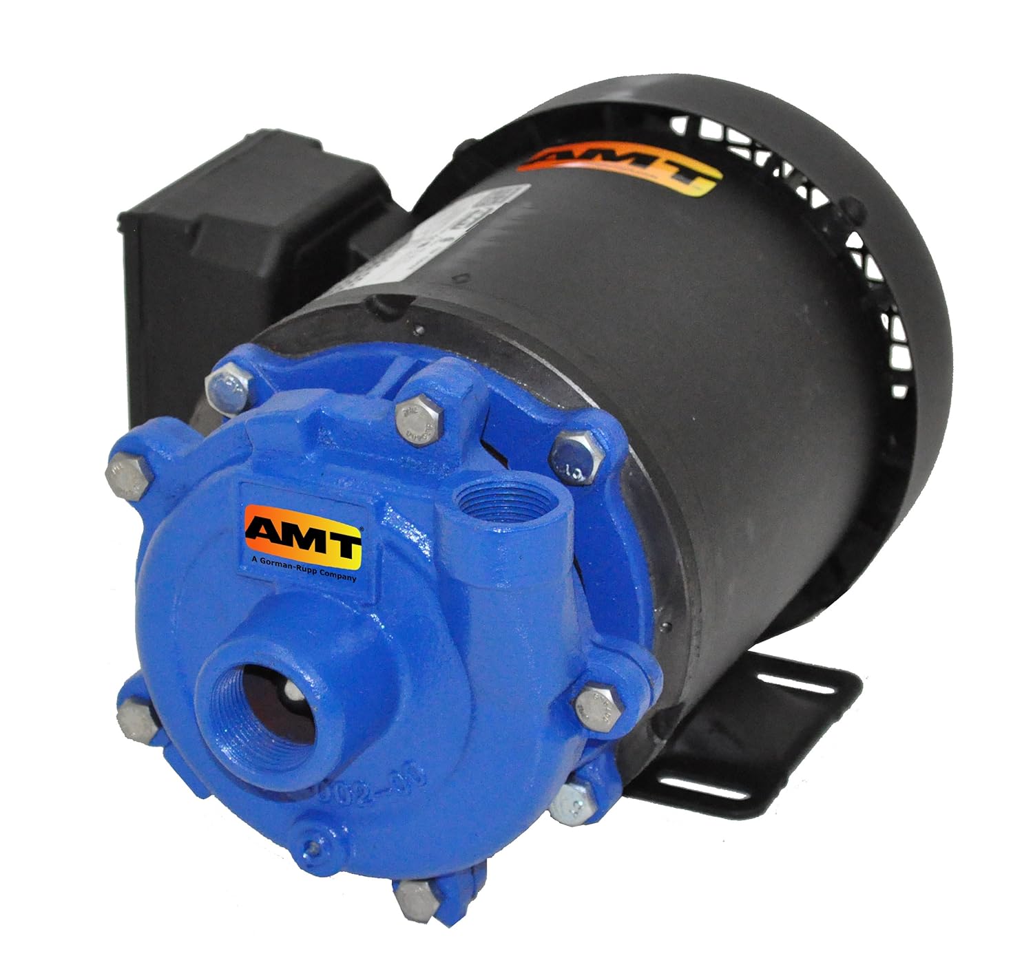 AMT Pump 368A-95 Straight Centrifugal Pump, Cast Iron, 1/3 HP, 1 Phase, 115/230V, Curve A, 3/4" NPT Female Suction, 1/2" NPT Female Discharge Port