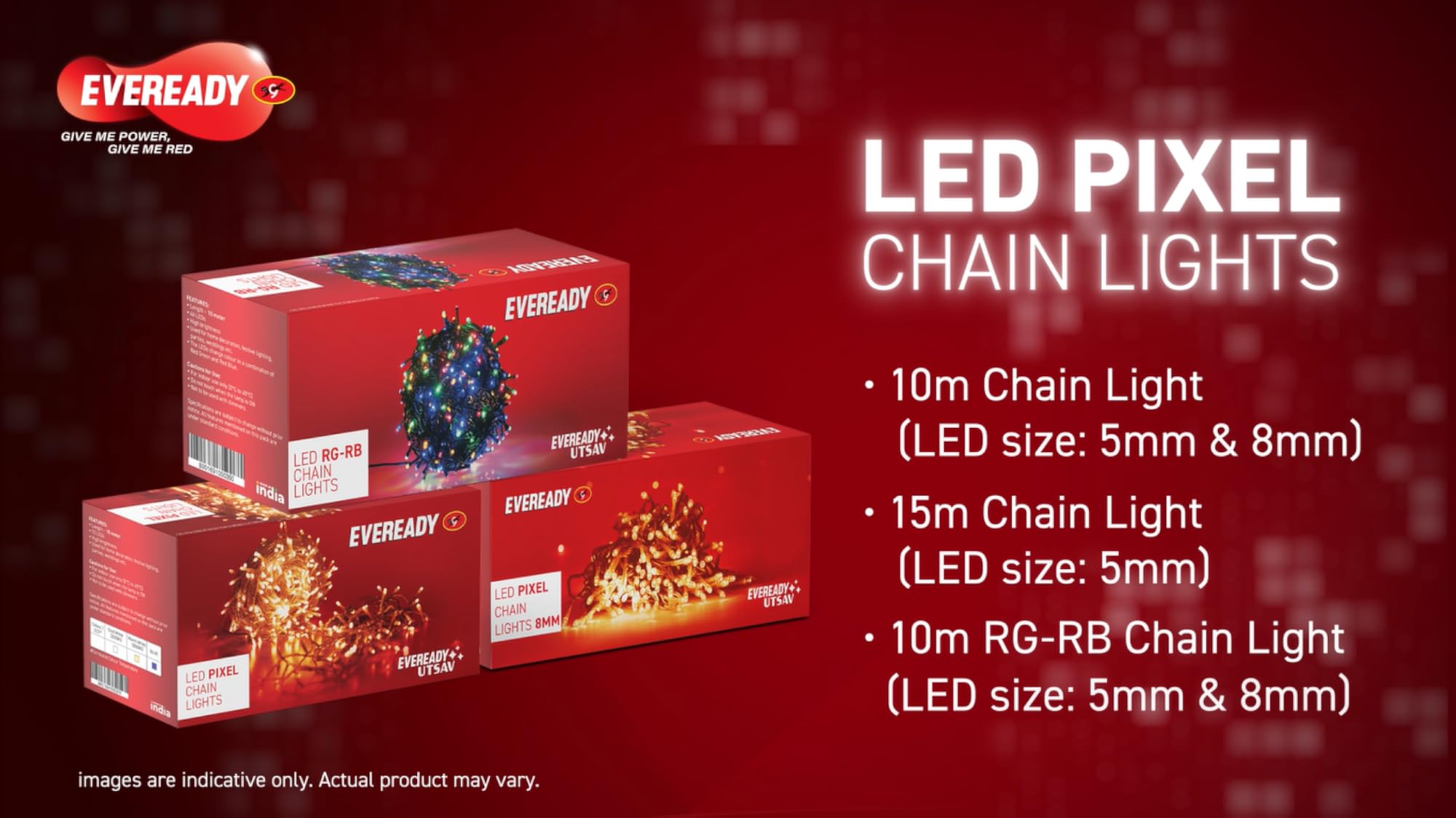 33 Feet LED Pixel String Lights for Home Decoration