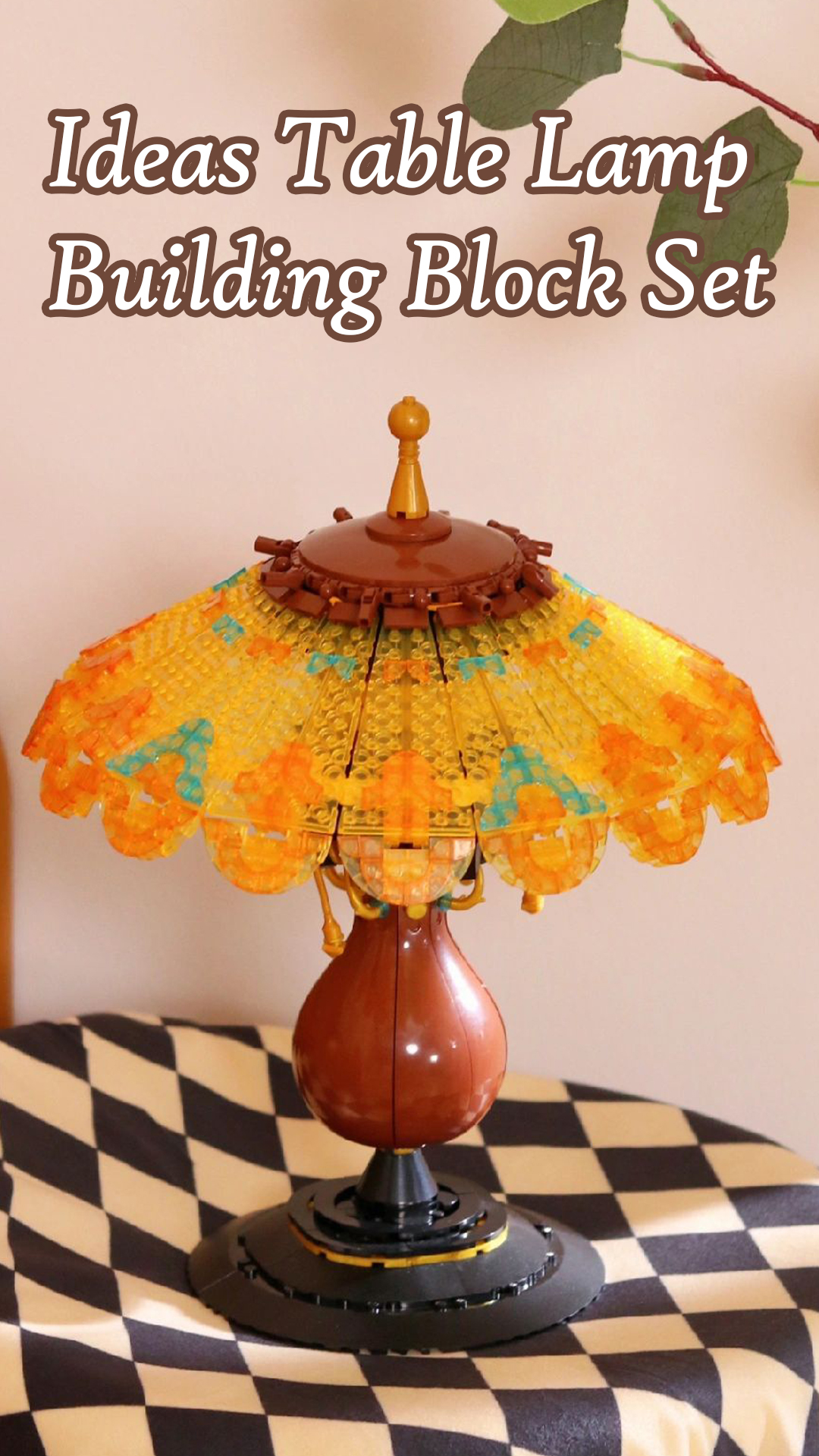 Amazon.com: Vziimo Ideas Table Lamp Mini Building Block Set