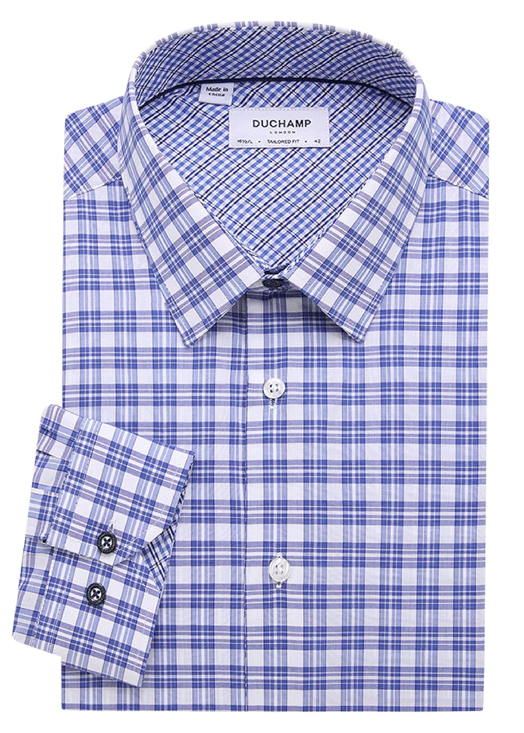 Duchamp London Check Dress Shirt