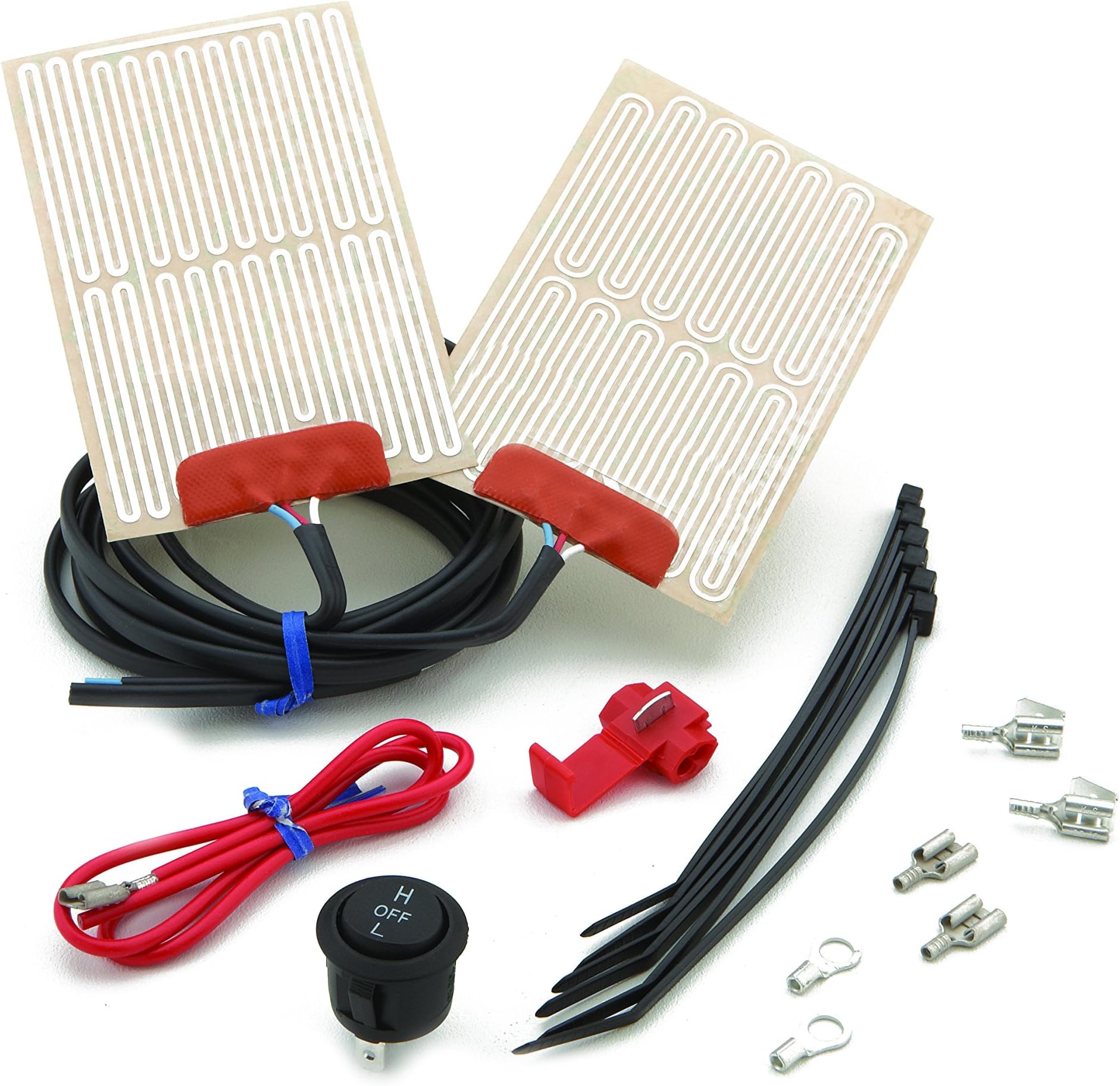 Heat Demon 210007 ATV Grip Heater Kit with Round Rocker Switch
