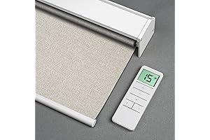 Smart Motorized Roller Blind with Convenient Remote Control