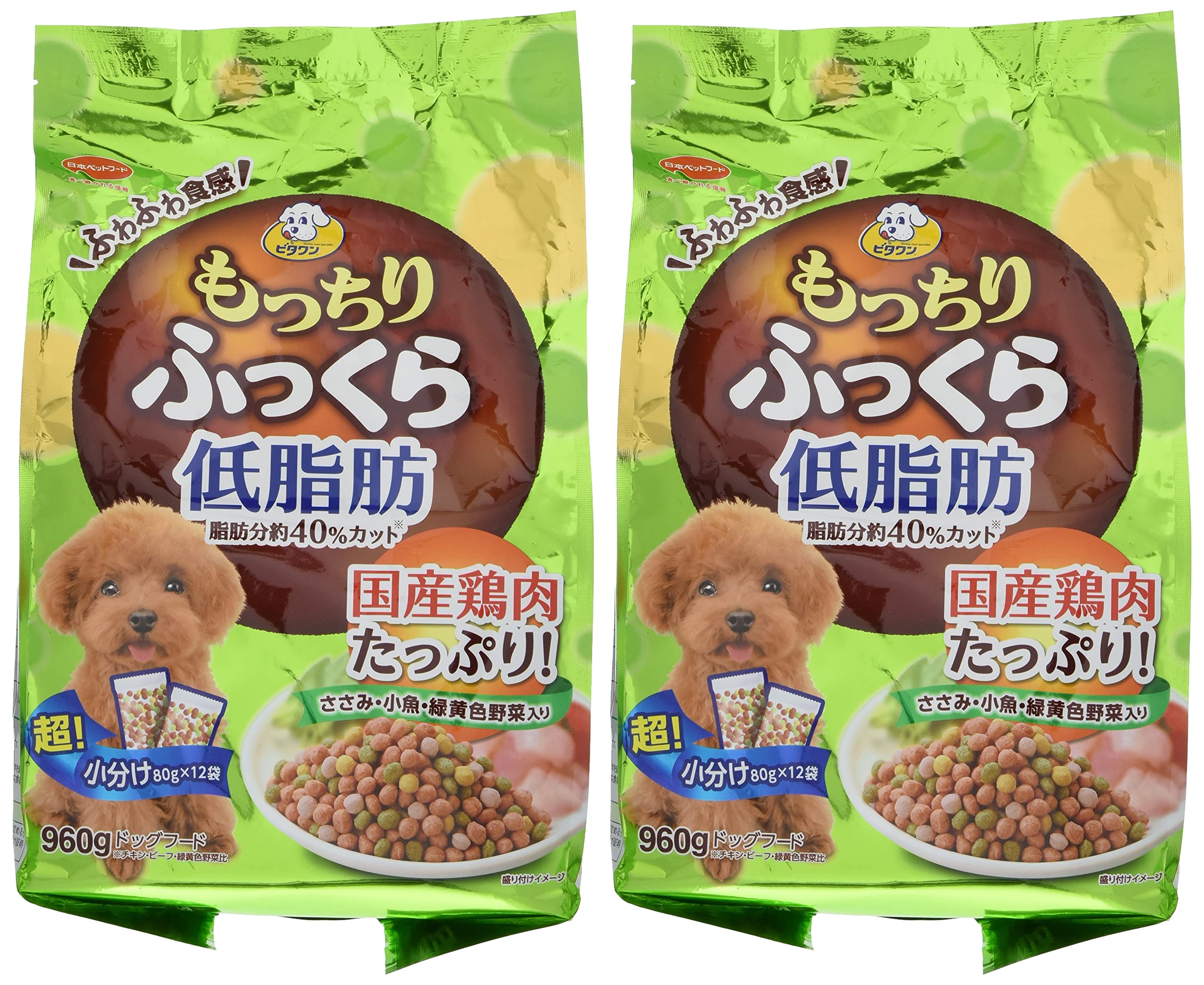 Amazon.co.jp: ビタワン ドッグフード もっちりふっくら チキン