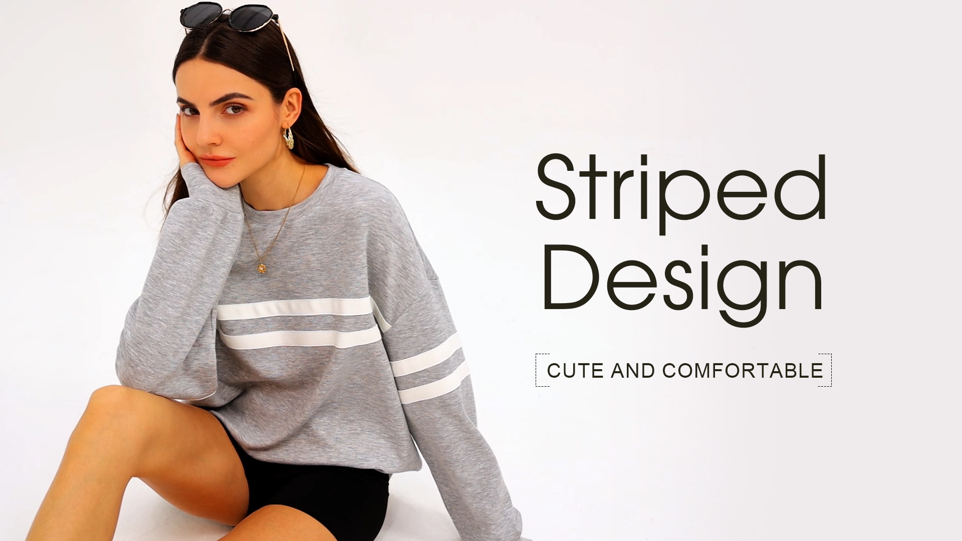 Amazon.com: MASCOMODA Women's 2026 Striped Oversized Sweatshirt