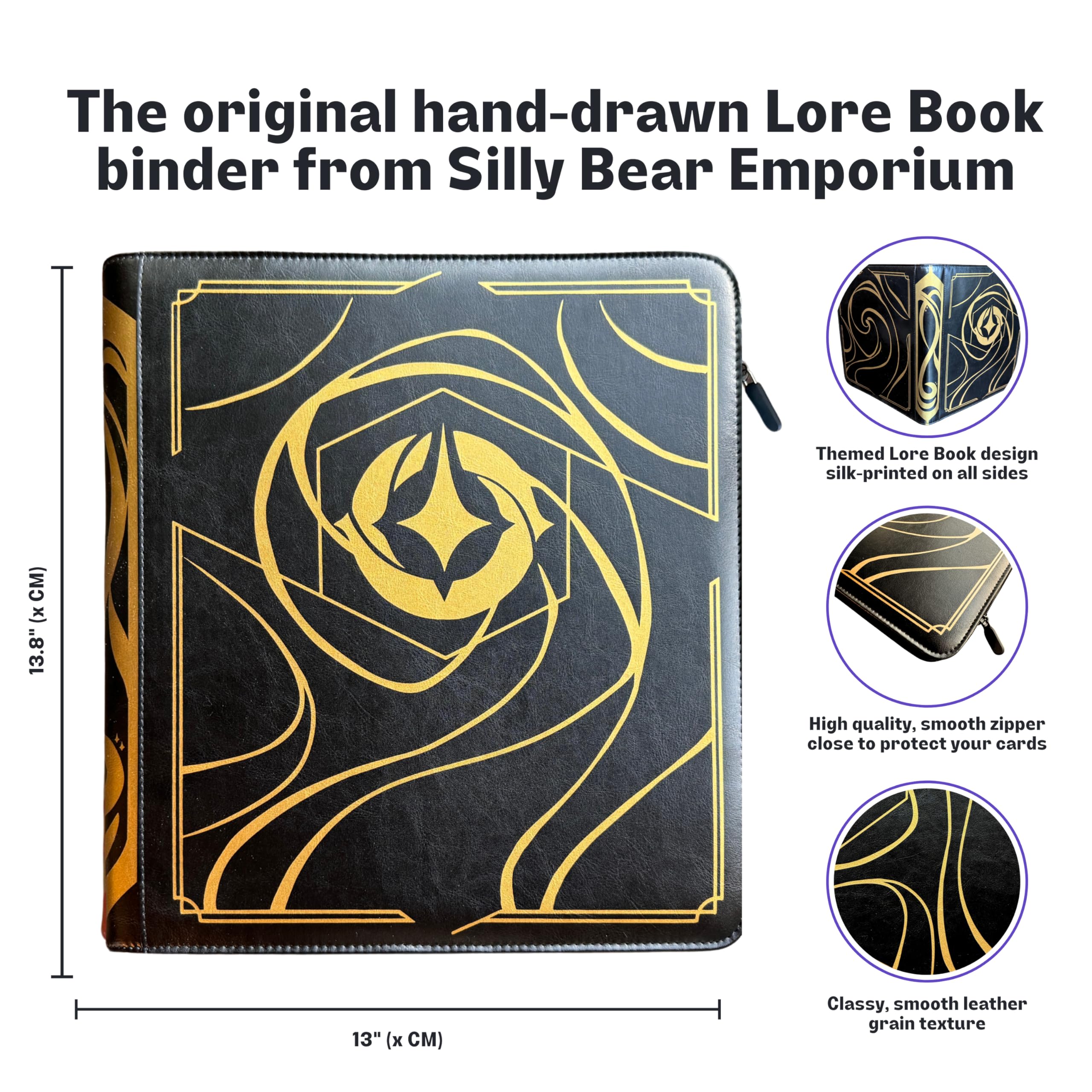 post card binder A6 Size Ring Binder Postcard Album (refillable) – Loka Made main image 1