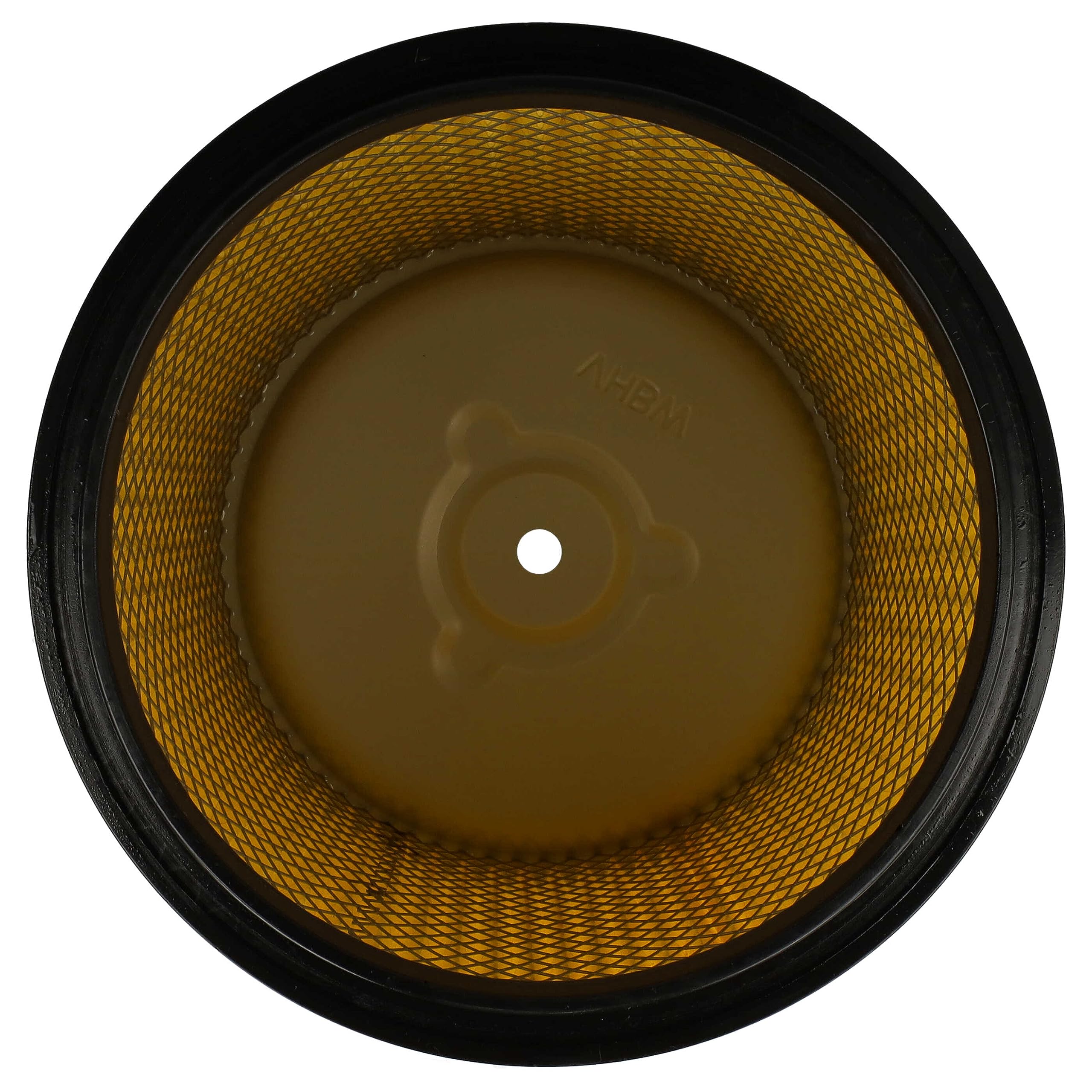 vhbw 3x filtro a pieghe piatte compatibile con Dewalt DW 790 Typ 1, DW 560 aspiratore - giallo, lavabile