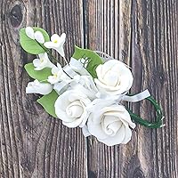 Vista 8 de Global Sugar Art Chef Alan Tetreault - Espray para pastel de azúcar rosa, blanco, 2