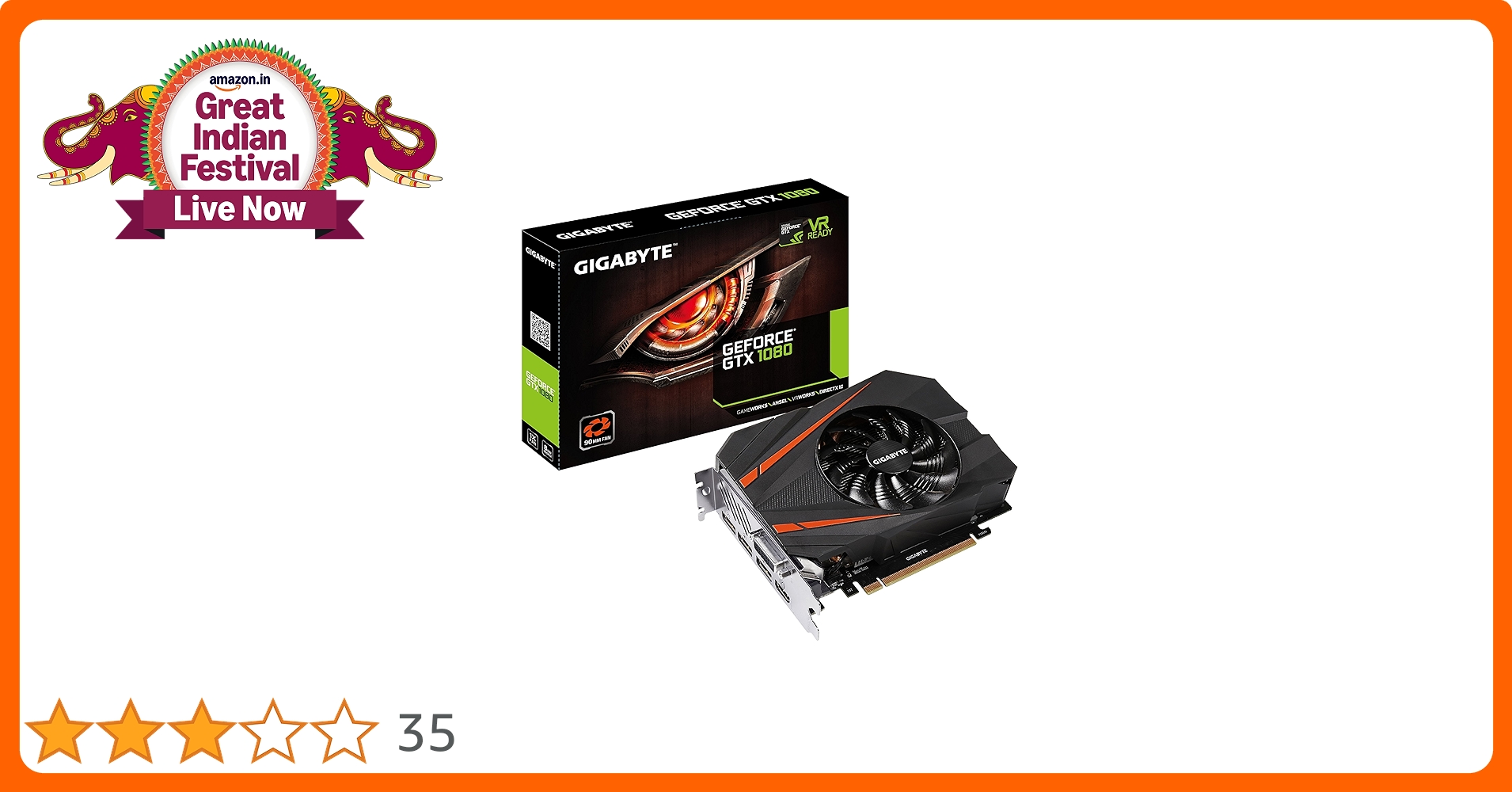 Amazon.in: Buy Gigabyte GeForce GTX 1080 Mini ITX 8G Graphic