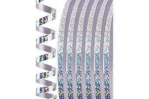 PartyWoo Silver Ribbon: 600 Yards of Iridescent Curling Ribbon for Crafting, Wrapping, and Floral Designs