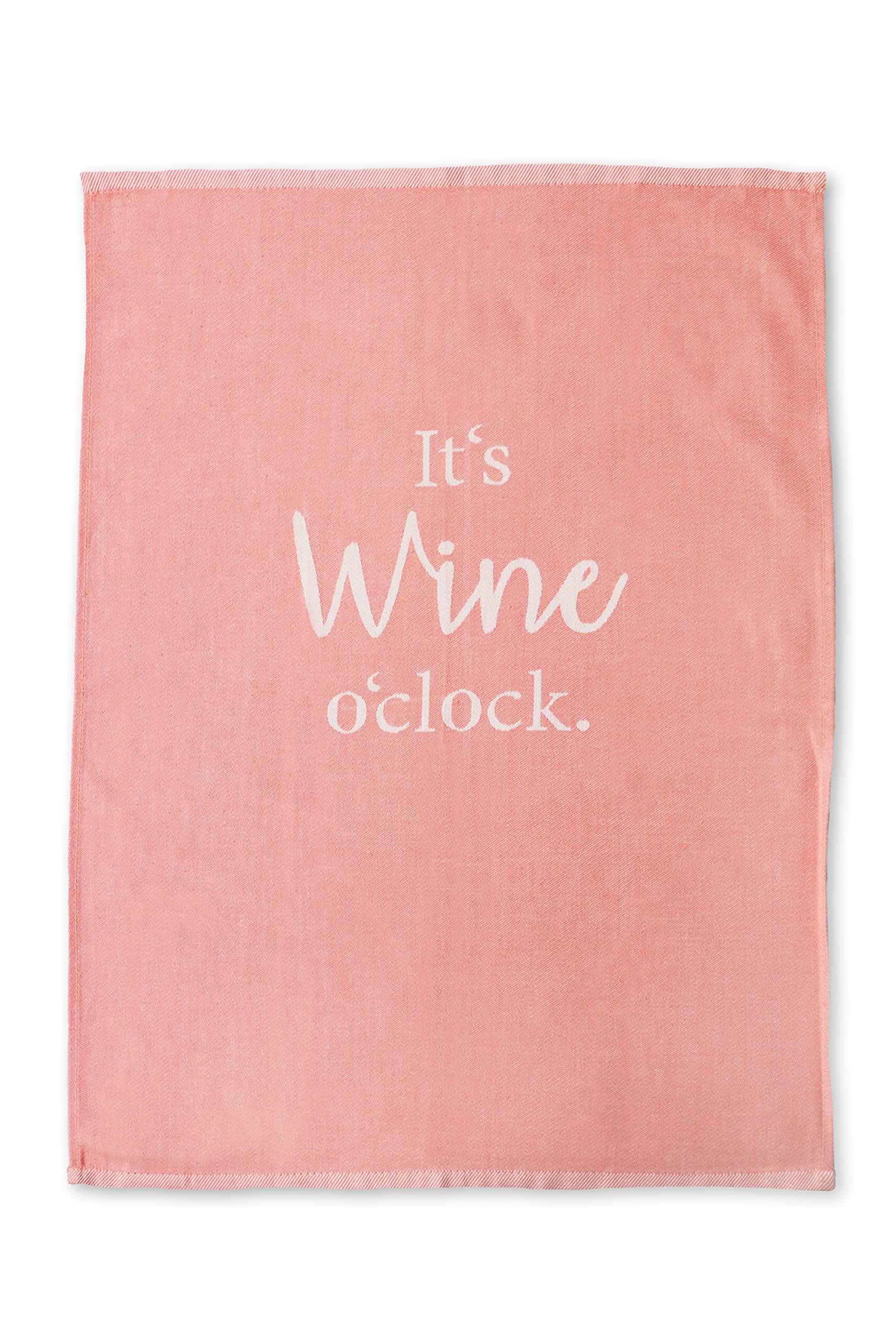 jilda-tex Ścierki do naczyń, ściereczki kuchenne, ściereczki do mycia naczyń, 6 sztuk, 100% bawełna, różne wzory (Wine o´Clock)