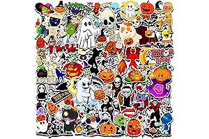 Halloween Stickers for Kids,Halloween Party Favors,36 Sheets 1000Pcs Holiday Stickers, Halloween Party...