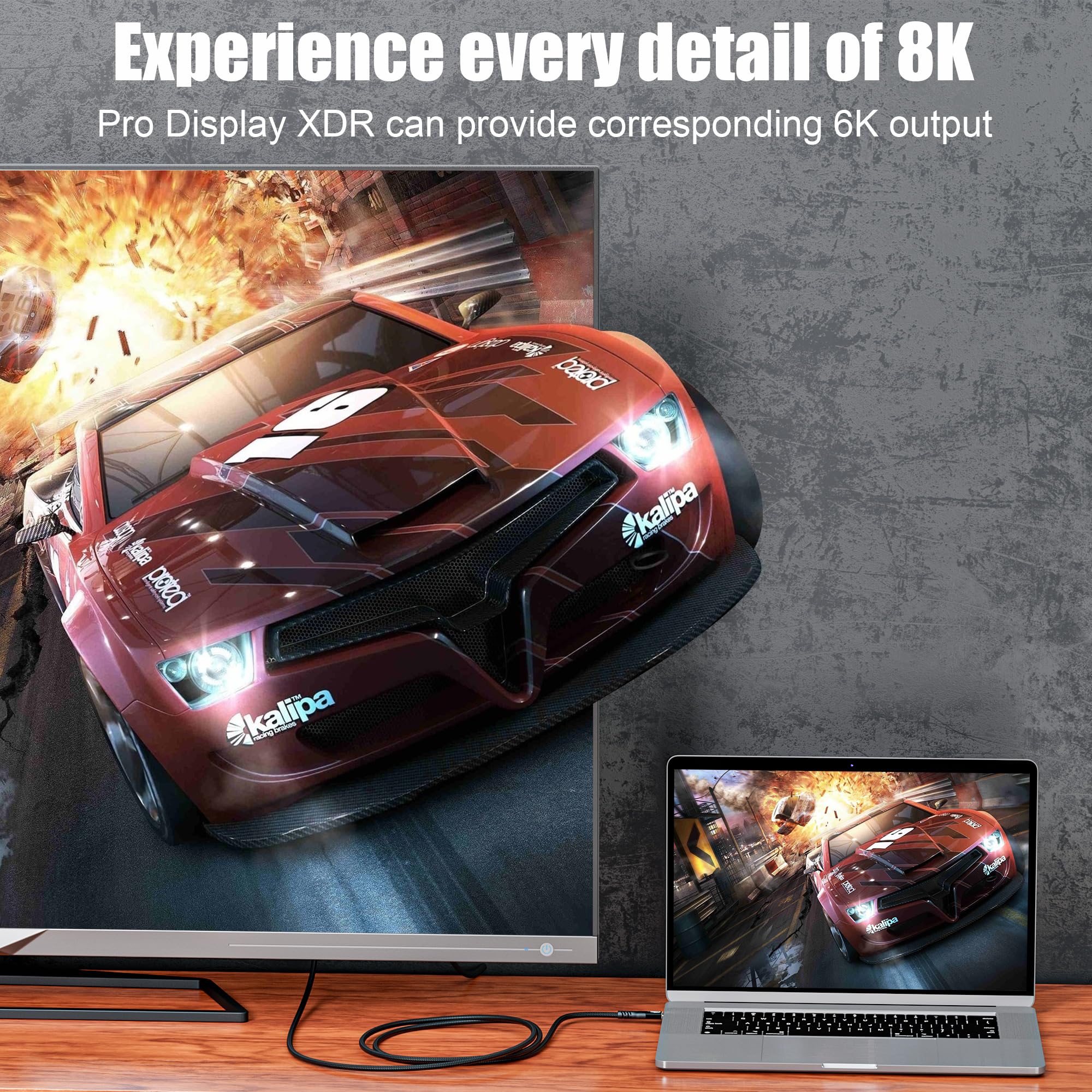 Cavo USB C 3 Metri, Cavo USB4 40 Gbps Video 8K @60Hz, 240W PD3.1 Cavo USB Type-C Ricarica Rapida per iPhone 16/15 Pro/Max/Plus, Thunderbolt 5/4/3, Samsung Galaxy, Laptop, Dispositivi USBC