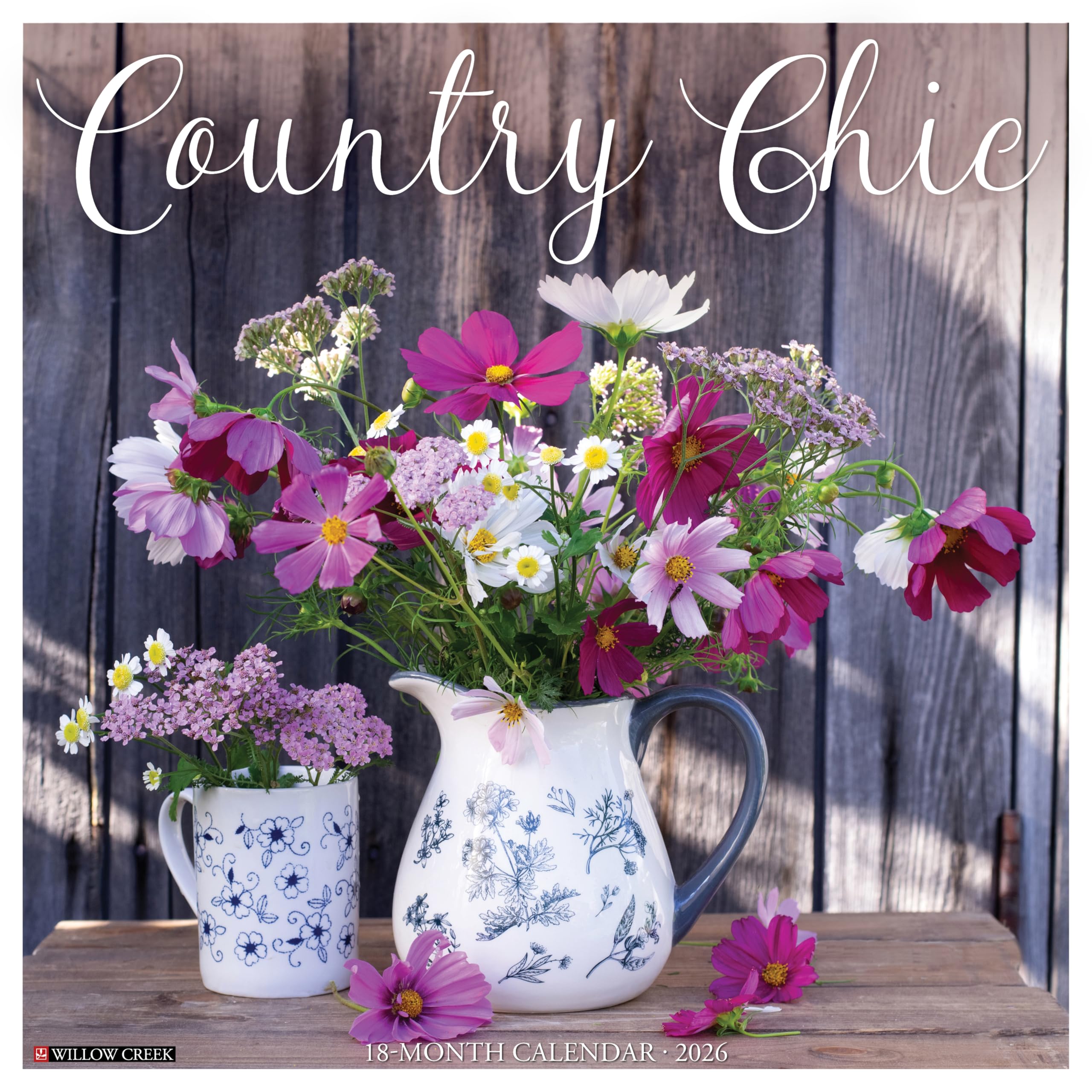 Country Chic 2026 Wall Calendar
