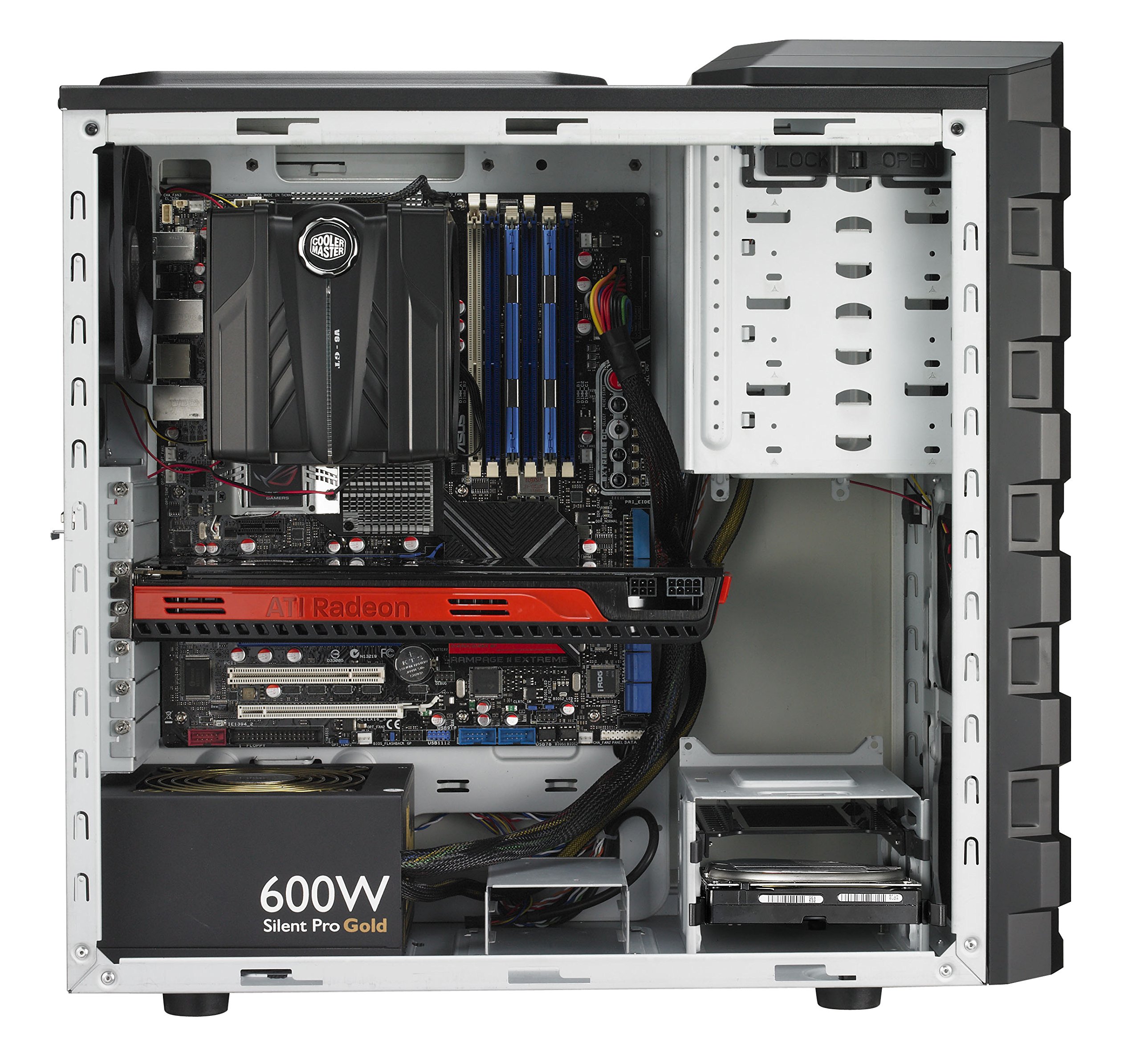 Buy Cooler Master HAF 912 Mid Tower Computer Case with High Airflow