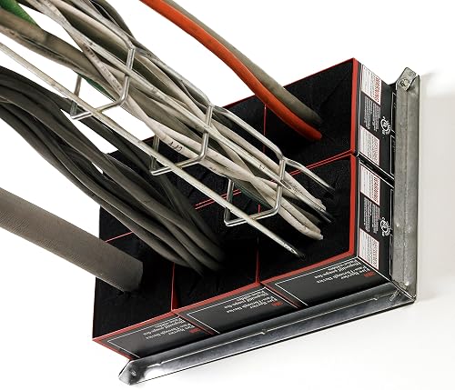 3M Fire Barrier Pass-Through Sixplex Mounting Brackets PT4SSMB, 4IN Square