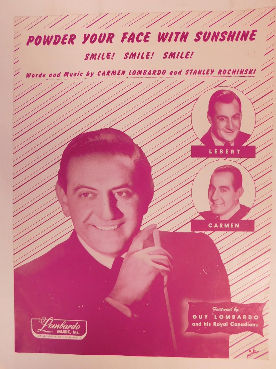 Powder Your Face With Sunshine (Smile! Smile! Smile!) Carmen Lomardo