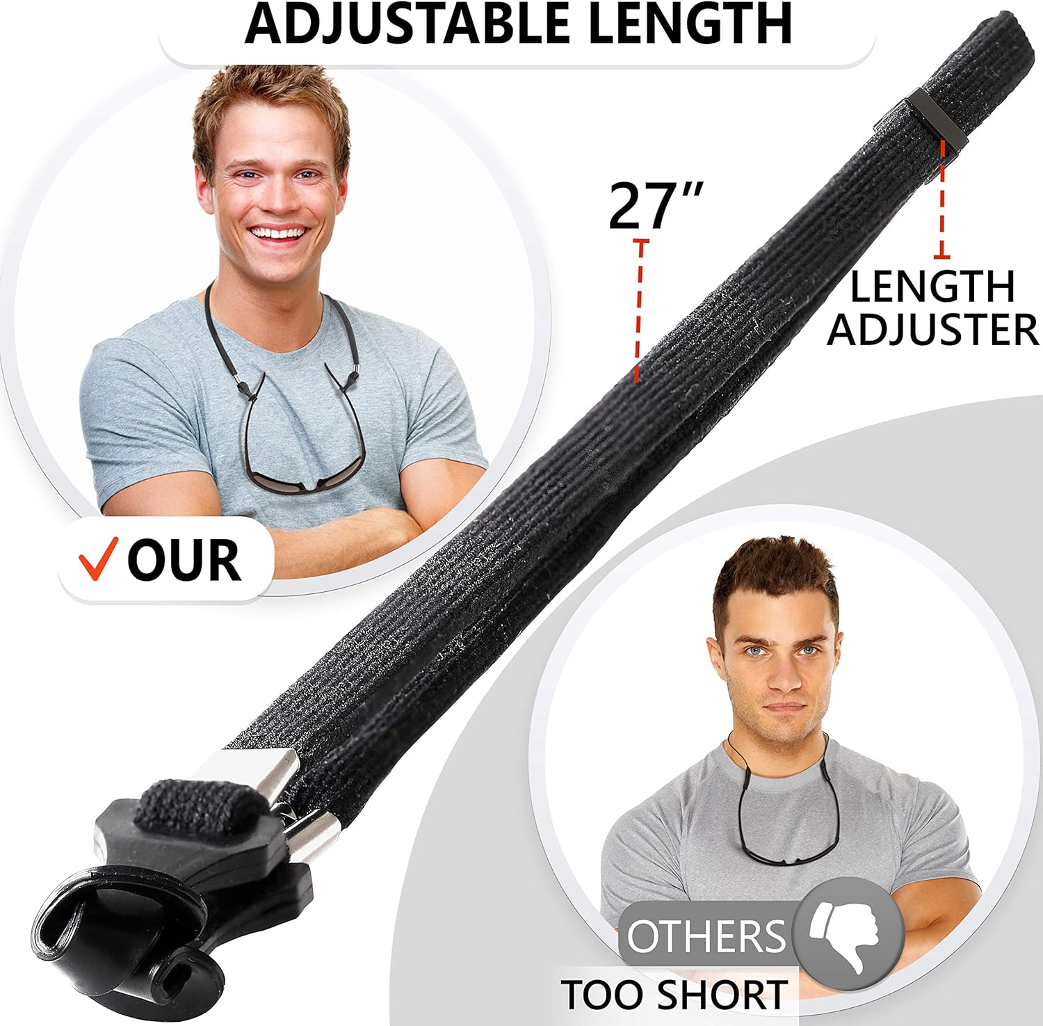 70% Off Discount Eye Glasses String Holder Strap - Eyeglass Straps Cords for Men Women - Eyeglass Holders Around Neck - Sunglasses String Chain Lanyard Retainer Flash Deals - 60% OFF Eye Glasses String Holder Strap - Eyeglass Straps Cords for Men Women - Eyeglass Holders Around Neck - Sunglasses String Chain Lanyard Retainer