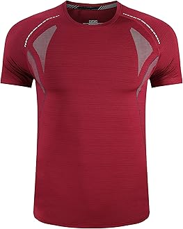 Watflow Basic half Sleeve Sport T-shirt for Men